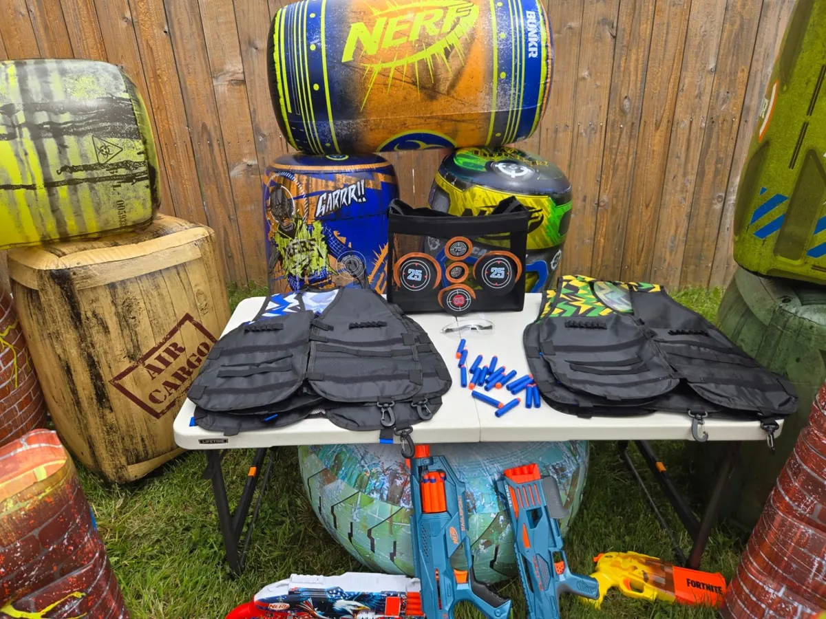 Nerf Wars & Battle Packages Nerf Wars & Battle Packages party rentals in Binghamton, NY from Escapades Party Co.