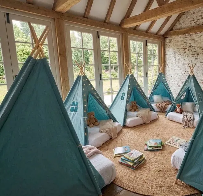 Slumber Parties & Glamping Teepees Slumber Parties & Glamping Teepees party rentals in Binghamton, NY from Escapades Party Co.